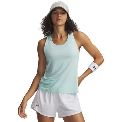 Under Armour Women's Tech Knockout Tank Top, 703 Green, XL