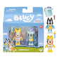 Bluey Fairytale Action Figure Set of 2, Articulated Character Toys with Superhero Chilli and Retro Hat Bandit, Small Action Figures for Kids Ages 3+