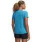 Under Armour Womens Tech Twist Short Sleeve V Neck, (452) Ether Blue / / White, X-Small