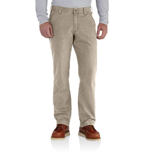 Carhartt Men's Relaxed Straight Rigby Dungaree, Tan, W50 x L32