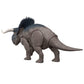 Mattel Jurassic World Rebirth Wild Roar Nasutoceratops Dinosaur Toy with Tail-Controlled Chomp Multi-Direction Attack & Sound, Posable & Digital Play