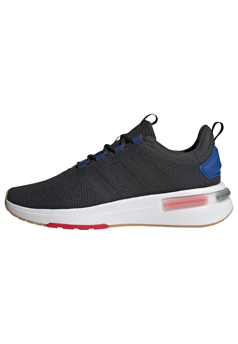 adidas Men's Racer Tr23 Sneaker, Carbon Core Black Royal Blue, 10.5
