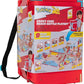 Jazwares Pokemon Carry Case Beach Battle Playset - Portable Transforming Backpack Playset with Action Features and 2-inch Pikachu Battle Figure