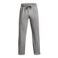 Under Armour Men's Rival Fleece Pants, (025) Castlerock Light Heather / / White, 3X-Large Tall
