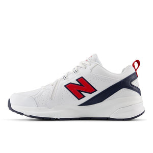 New Balance Men's MX608V5 SMU Nb White/True Red 15 X-Wide
