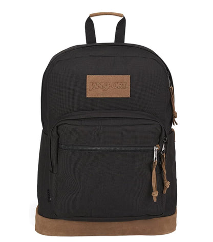 JanSport Right Pack Premium Backpack - Daypack with 15" Laptop Sleeve, Main Compartment, Water Bottle Pocket, Black