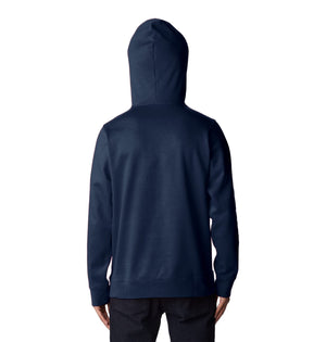 Columbia Mens Trek Long Sleeve Hoodie, Collegiate Navy/CSC Sleeve Logo, XX-Large