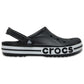 Crocs Bayaband Clog Black/White Men's 11, Women's 13 Medium