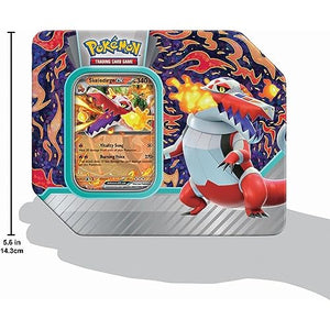 Pokemon TCG: Paldea Partners Skeledirge EX Tin - 5 Packs, Promos