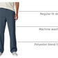 Dickies Men's Skateboarding Regular Fit Twill Pants, Airforce Blue, 26W x 32L