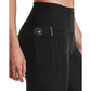 Under Armour Womens HeatGear Armour High Waisted Ankle No-Slip Leggings , Black (001)/White , X-Small