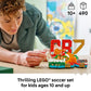 LEGO Editions Cristiano Ronaldo – Soccer Highlights - Building Set for Boys & Girls, Ages 10+ - Collectible Soccer Gift with Plaque - Kids Bedroom or Shelf Decor - 43012
