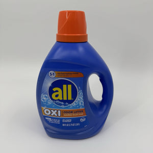 All, Fresh Clean Liquid Laundry Detergent Oxi Plus Odor Lifter, 88 Fl Oz