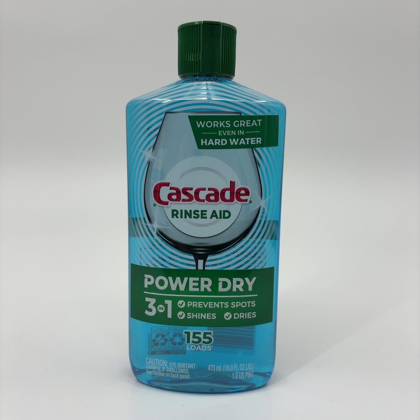 Cascade Power Dry Dishwasher Rinse Aid, 16 fl oz