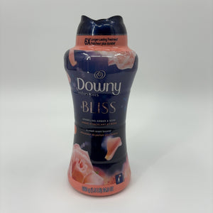 Downy Infusions In-Wash Laundry Scent Booster Beads, BLISS, Sparkling Amber and Rose Scent, 24 oz