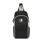 Champion Oracle Convertible Sling Bag with Adjustable Strap for Travel, Commute, Daily Use, Black, One Size