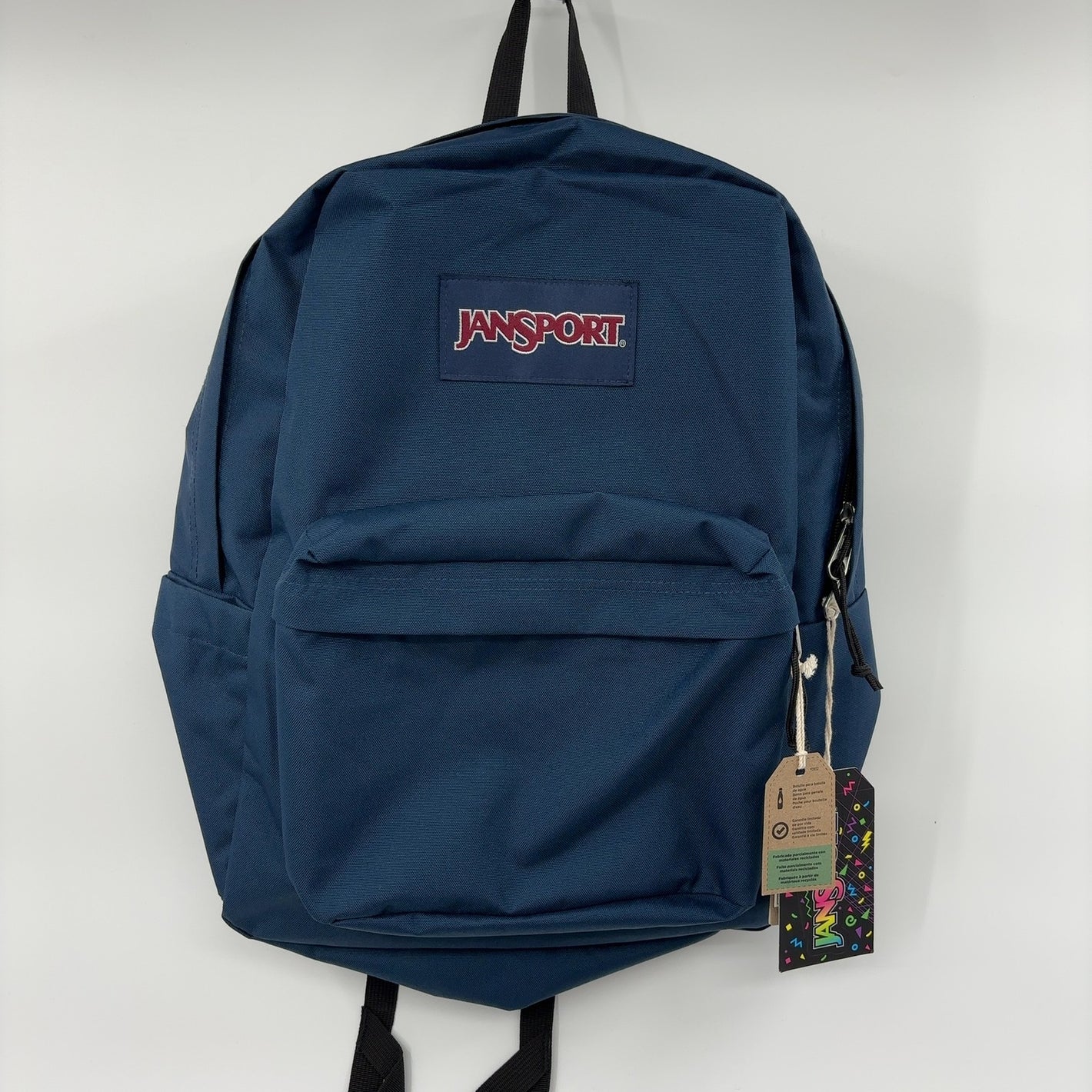 JanSport Superbreak Backpack - Durable, Lightweight Premium Backpack, Navy