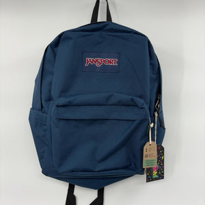 JanSport Superbreak Backpack - Durable, Lightweight Premium Backpack, Navy