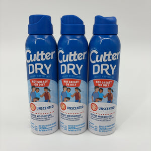 Cutter Dry Insect Repellent Pack of 3