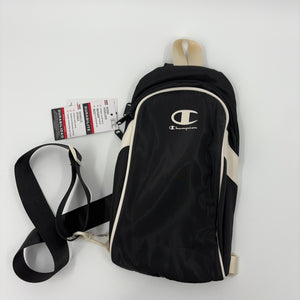 Champion Oracle Convertible Sling Bag with Adjustable Strap for Travel, Commute, Daily Use, Black, One Size