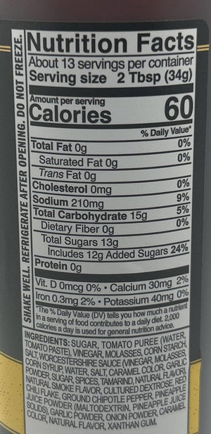 Kinder's Marinades, BBQ, Dipping & Wing Sauces - 2 bottles (Chipotle Pineapple BBQ 15.5oz)