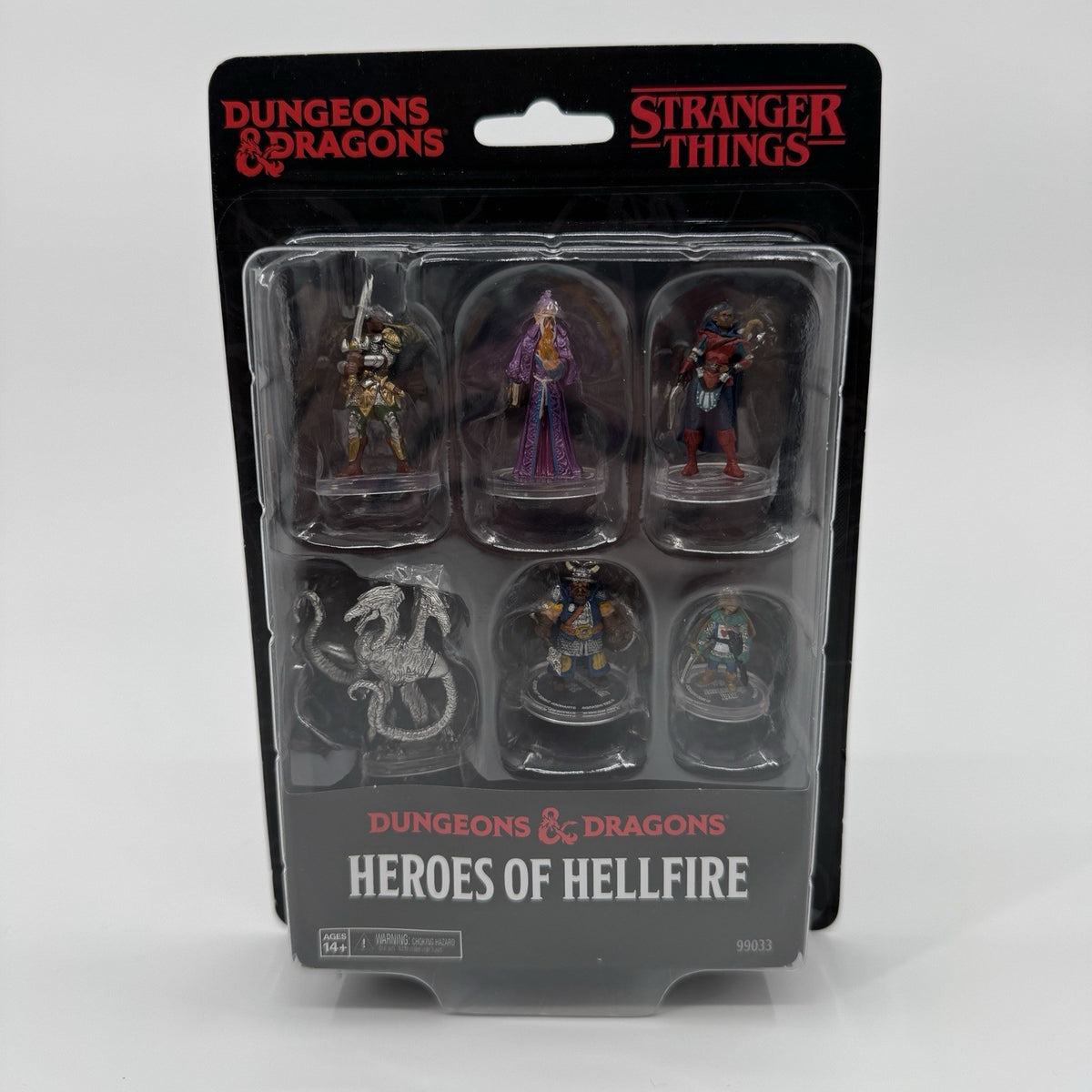 WizKids Stranger Things + D&D Minature Adventure Heroes Set