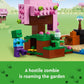 LEGO Minecraft The Cherry Blossom Garden, Video Game Toy for Kids, Building Set with 2 Minecraft Minifigures, Bees and a Sniffer Figure, Hands-on Toy for Boys and Girls Ages 8 and Up, 21260