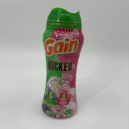 Gain In-Wash Laundry Scent Booster "Wicked: For Good" Limited Edition, Wonderfullest Woods & Beautifical Blossom, 12.2 oz, Fresh Extender + Odor Protection Laundry Beads