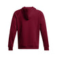Under Armour Men's Rival Fleece Hoodie, (625) Cardinal / / White, Large Tall