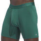 Adidas Mens Boxer Brief Underwear (3-Pack) Luxe Comfort Ultra Soft Rayon Blend