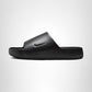 Nike Men's Calm Slides, Black/Black, 12