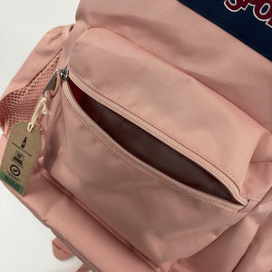 JanSport Cross Town Plus Backpack - Large Main Compartment, Side Water Bottle Pocket, 15-Inch Padded Laptop Sleeve - Misty Rose