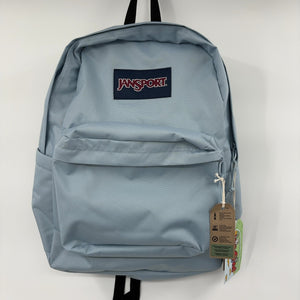 JanSport SuperBreak Plus Backpack with Padded 15-inch Laptop Sleeve and Integrated Bottle Pocket - Spacious and Durable Daypack for Work and Travel - Blue Dusk