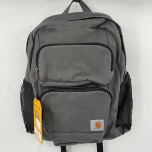Carhartt 27L Single-Compartment Backpack, Durable Pack with Laptop Sleeve and Duravax Abrasion Resistant Base, Gray