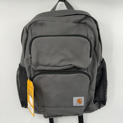 Carhartt 27L Single-Compartment Backpack, Durable Pack with Laptop Sleeve and Duravax Abrasion Resistant Base, Gray