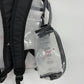 Nike Jordan Clear Backpack With Matching Accessory Case 2pc 2 Piece Set 3 Pocket (Black/Red)