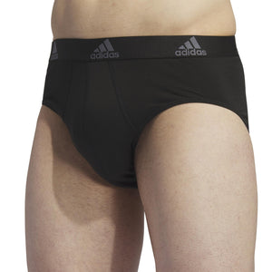 Performance Stretch Cotton Brief Underwear (3-Pack) Designed for Active Comfort and All Day wear.