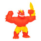 Heroes of Goo Jit Zu Meteor Madness, Stretchy Blazagon Action Figure, with Unique Scrunchy Goo Filling & Meteor Battle Gauntlet, Sensory Toy That Stretch Up to 3X Its Size