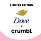 Dove x Crumbl Limited Edition Confetti Cake Beauty Bar Soap, Warm Sugar Cookie Scent, 4 Bars