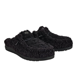 HEYDUDE Wendy Slipper - Cozy Black/Black