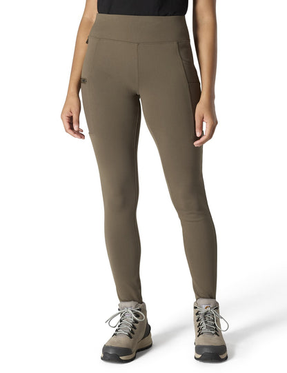 Carhartt Womens Force Lightweight (Plus Sizes) Leggings, Tarmac, XX-Large Tall US