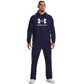 Under Armour Men's Rival Fleece Logo Hoodie, (410) Midnight Navy / / White, XX-Large