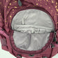 High Sierra Loop Backpack, Travel, or Work Bookbag with tablet sleeve, One Size, Copper Splatter/Maroon