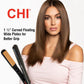 CHI Classic Tourmaline Ceramic 1.5″ Hairstyling Iron, Wide Plate Hair Straightener & Curling Tool for Smooth, Shiny, Frizz‑Free Hair, Adjustable Temperature, For All Hair Types, Professional Hair Tool