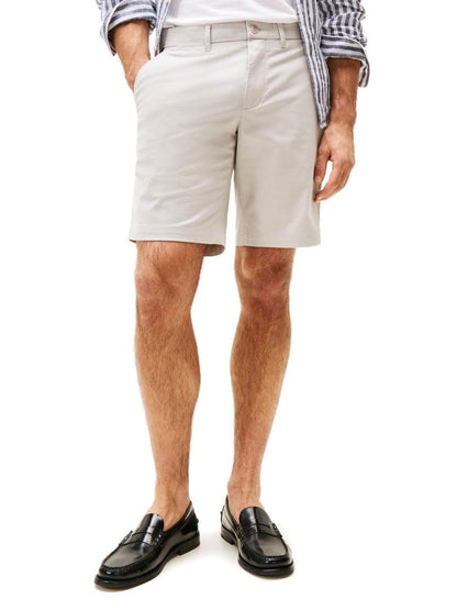 Tommy Hilfiger Men's 1985 Straight Fit Brooklyn Short, October Grey 30