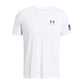 Under Armour Men's Freedom Graphic Short Sleeve T-Shirt, (100) White / / Team Royal, 3X-Large Tall