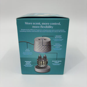 Starter Kit, Oil Diffuser, Air Freshener Plug in, Continuous Scent Device + 1 Refresh & Energize Refill