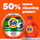 Tide Power Pods with Febreze Laundry Detergent Pacs, 45 Count, Botanical Rain Scent, All-Day Freshness
