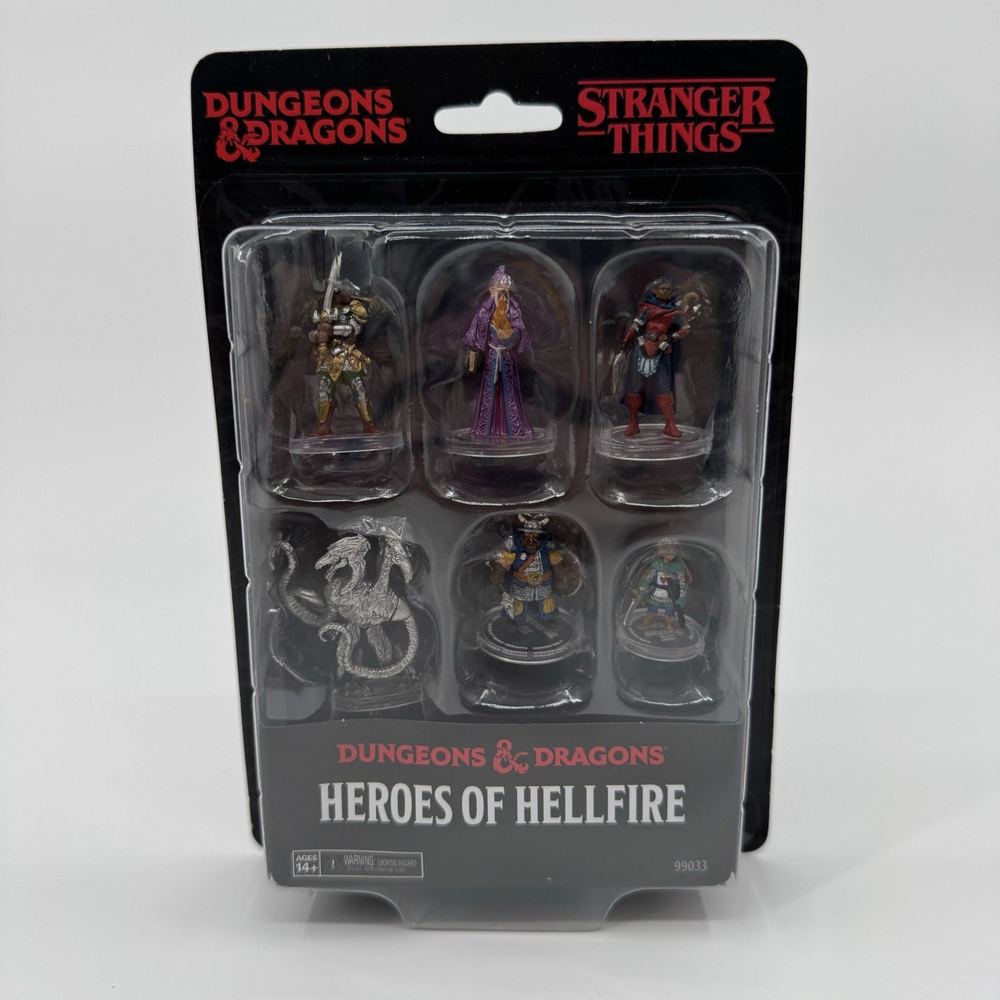 WizKids Stranger Things + D&D Minature Adventure Heroes Set