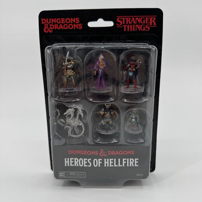 WizKids Stranger Things + D&D Minature Adventure Heroes Set
